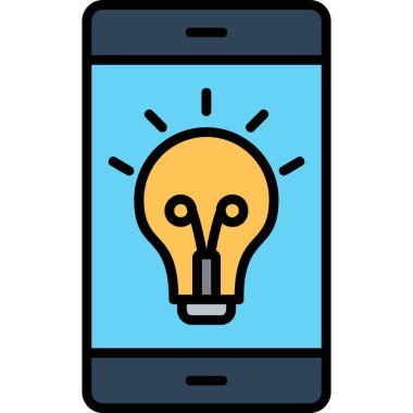 ampul fikri ışık simgesi