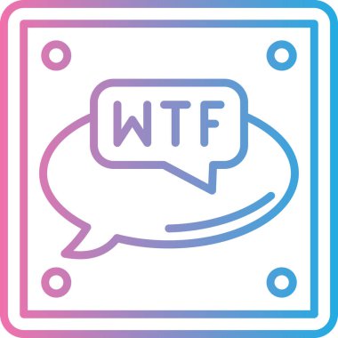 konuşma balonu simgesi, vektör illüstrasyonu