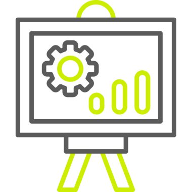 seo modern simgesinin vektör illüstrasyonu