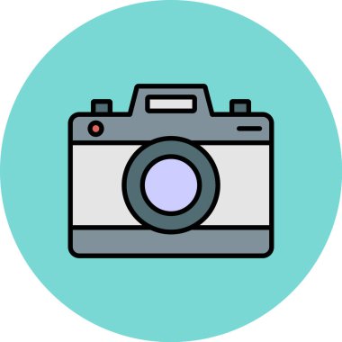 kamera vektör simgesi modern basit vektör illüstrasyonu