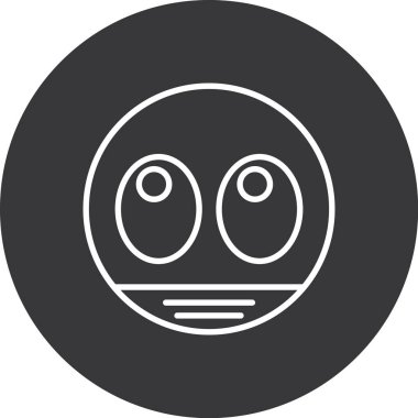 Modern simgenin vektör illüstrasyonu