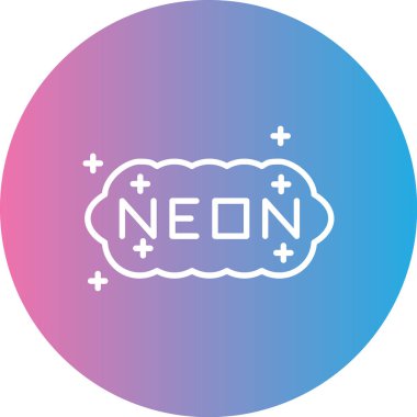 Gökkuşağı çizgi simgesi beyaz arkaplanda izole edildi. Renkli taslak konsepti. Vektör.