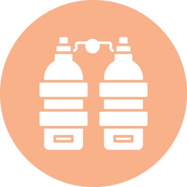 Su şişesi. Basit tasarım