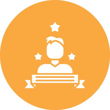 Hediye kutusu vektör simgesi olan kız