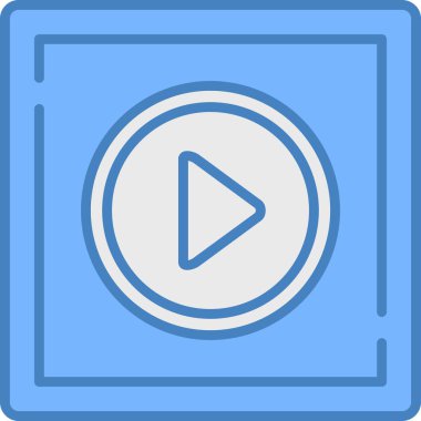 çalma düğmesi vektör simgesi