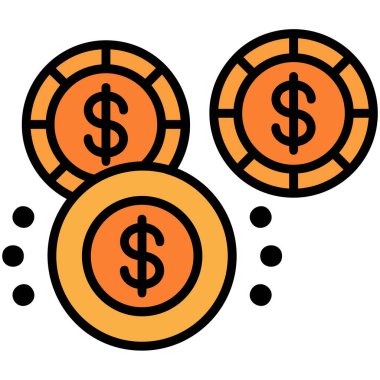 Dolar madeni para simgesi