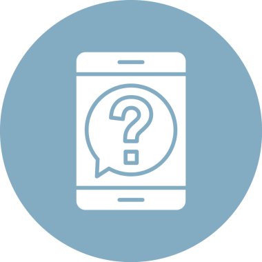 soru simge vektör çizim