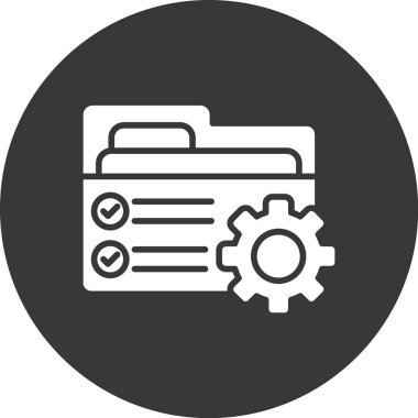 Modern basit simgenin vektör illüstrasyonu