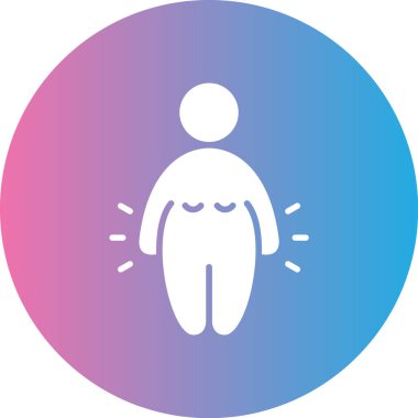 Vücut. Web simgesi basit illüstrasyon