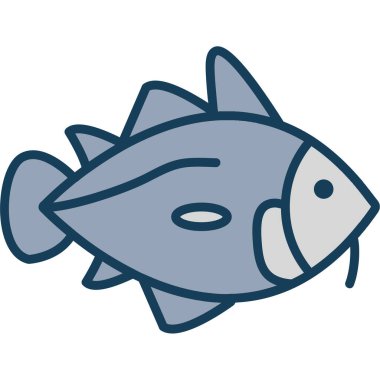 Morina Simgesi, Basit Renk Vektörü İllüstrasyonu