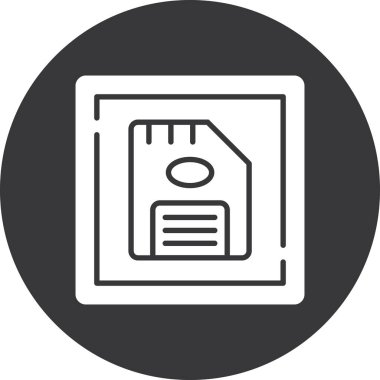 Dosya. Web simgesi basit tasarım