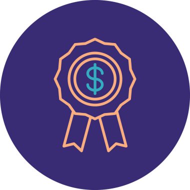 Modern eğitim simgesi elementinin vektör illüstrasyonu