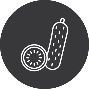 Gıda simgesinin vektör illüstrasyonu