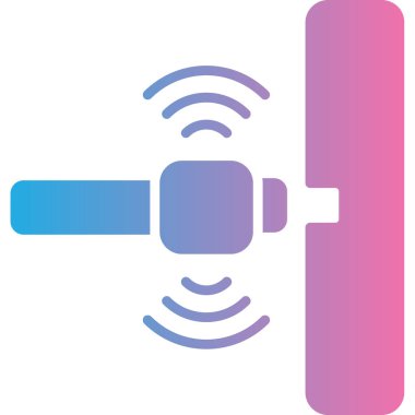 Modern bir simgenin vektör illüstrasyonu