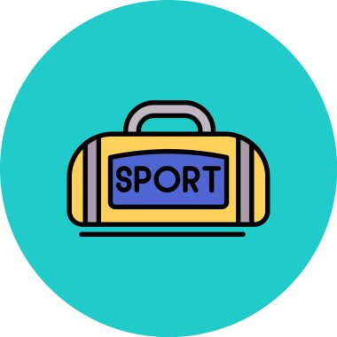 Modern simgenin vektör illüstrasyonu