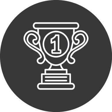 Bardak. Web simgesi basit illüstrasyon