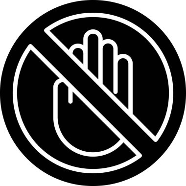 Modern simgelerin hiçbirinin vektör çizimi