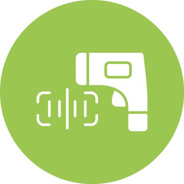 Benzin istasyonu ikonu. vektör illüstrasyonu