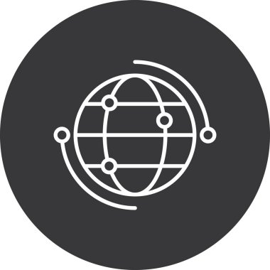 seo modern simgesinin vektör illüstrasyonu