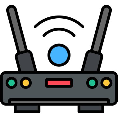 wifi simgesi vektör illüstrasyonu