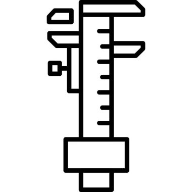 termometre web simgesi. Vektör çizim