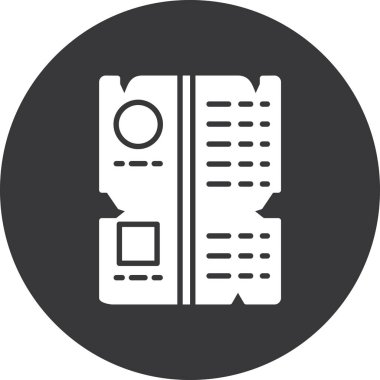 Kitap. Web simgesi basit illüstrasyon