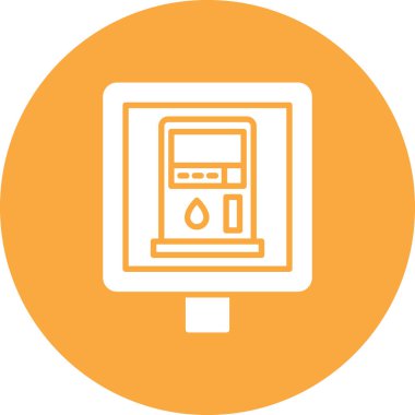 Modern b 'nin vektör illüstrasyonu eksik simgesi