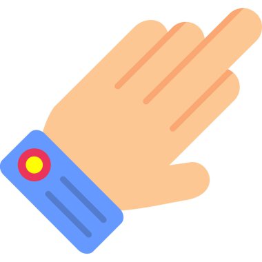 Akıllı çocuk. Web simgesi basit illüstrasyon