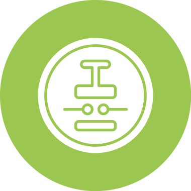 seo modern simgesinin vektör illüstrasyonu