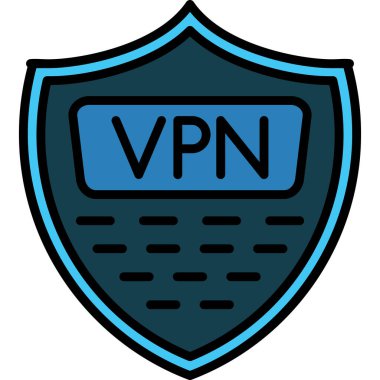 özel gizlilik kalkanı simgesi