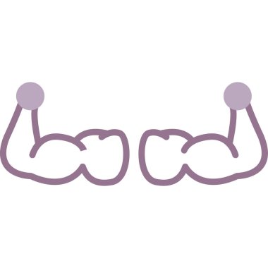 dambıl spor ikonu ana hatlar biçiminde