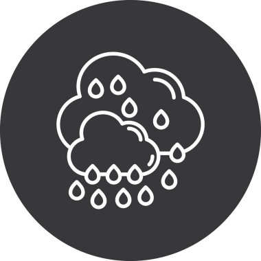 vektör kar simgesi illüstrasyonu