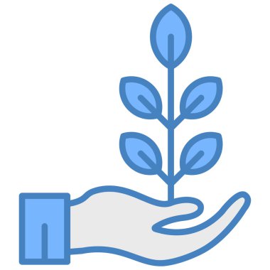 Çiçekçi. Web simgesi vektör illüstrasyonu