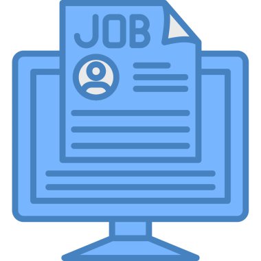 görev simgesi vektör illüstrasyonu