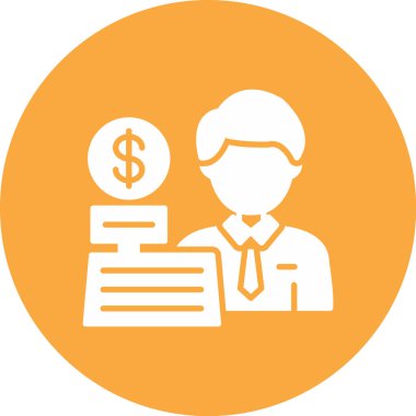 iş simgesi vektör illüstrasyonu