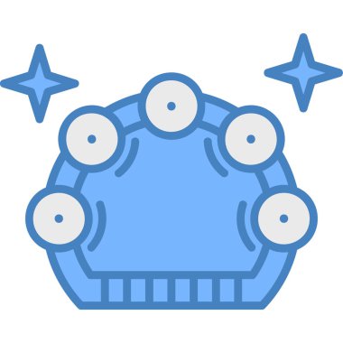 Çizgi film simgesinin vektör çizimi