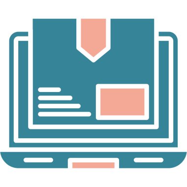 Bilgisayar. Web simgesi vektör illüstrasyonu