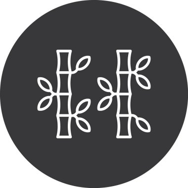 Modern simgenin vektör illüstrasyonu