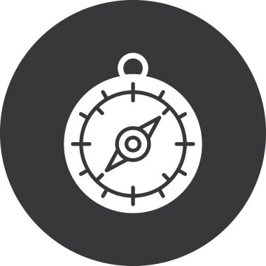 pusula simgesi modadan izole edilmiş arkaplan