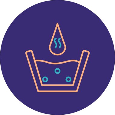 Taç. Web simgesi basit illüstrasyon