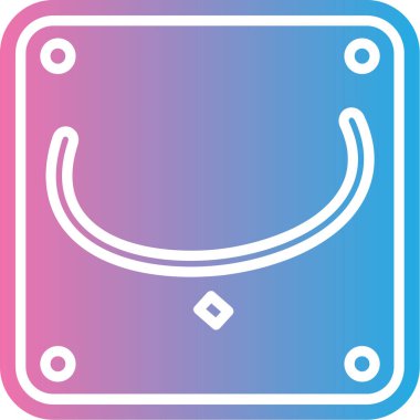 Kişisel kişisel simgenin illüstrasyon vektör simgesi.