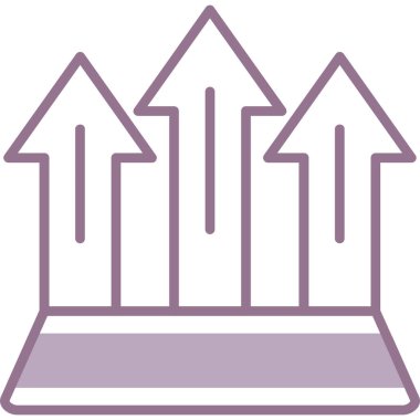 Modern simgenin vektör illüstrasyonu