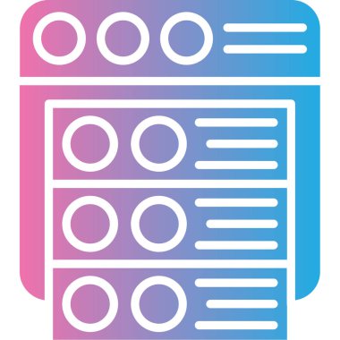 seo modern simgesinin vektör illüstrasyonu