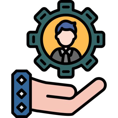 iş vitesi el simgesi