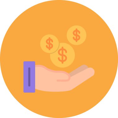 el ele tutuşma para vektör illüstrasyonu