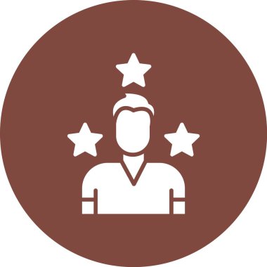 yıldız simgesi vektör illüstrasyonu