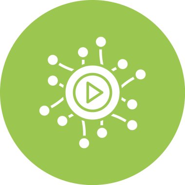 Modern eğitim ikonunun vektör illüstrasyonu