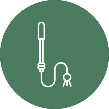 Bir ip simgesinin vektör illüstrasyonu