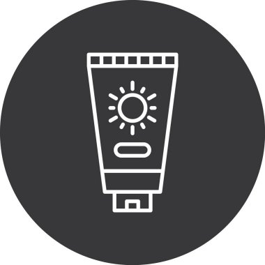 Modern simgenin vektör illüstrasyonu