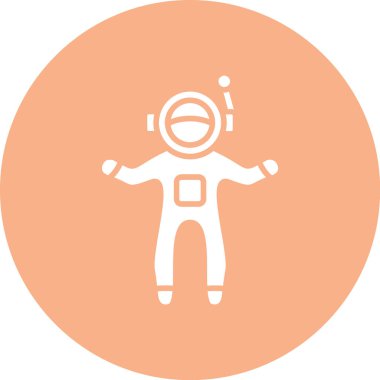 Robotu olan bir adamın vektör çizimi